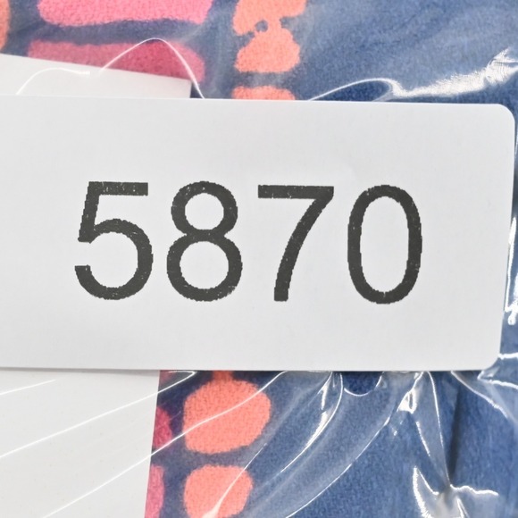 Lilly Pulitzer Donna Romper Sz 10 Indigo Night Caw Blue Pink Sleeveless Playsuit - Picture 16 of 16